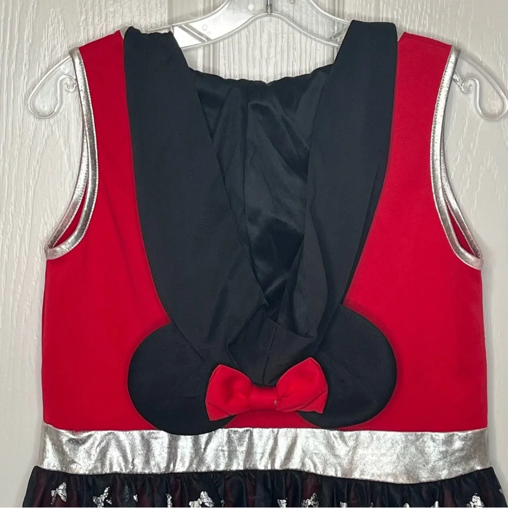 Disney Minnie Mouse Hooded Dress Girls Size XL 14 16 Halloween Costume